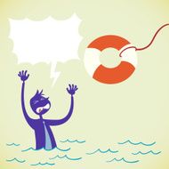 Man need a Lifebuoy