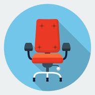 Vector office chair icon N2