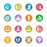 Business Strategy Icon Set N12