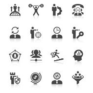 Business &amp; Metaphor Icon Set