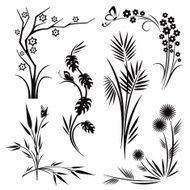 Floral Design Series Japanese style N8