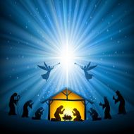 Christmas Nativity Scene N23