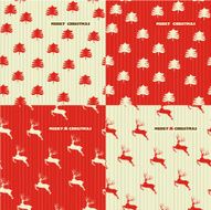 Christmas seamless patterns N4