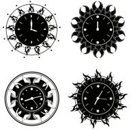 old clock icons