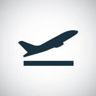 airplane up icon N2