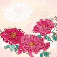 Peonies Wedding Background