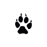 wolf footprint
