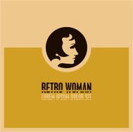 Woman face Retro woman N2