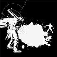 Baseball Grunge Design N5