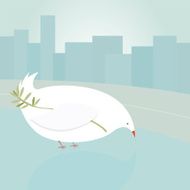 Peace pigeon