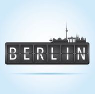 Berlin departure board N2