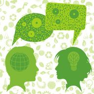 Businessman and Woman Sharing Ideas N3