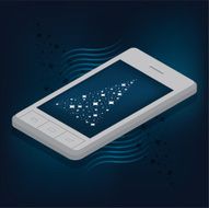 Xmas isometric phone