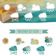 weather icons in crystal effect