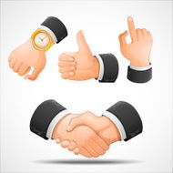 Handshake and hand gestures N2