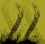 Yellow transportation background