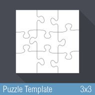 Puzzle Template 3x3 N2