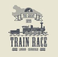 Train Race abstract