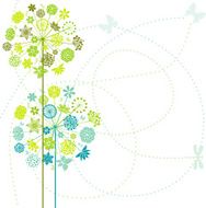 Butterflies and dandelions