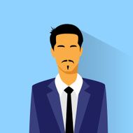 Businessman Asian Race Profile Icon Hispanic Male Portrait