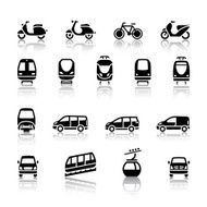 Seventeen - transport icons