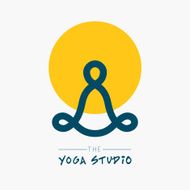 Yoga symbol with title for your design N2