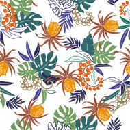 tropical leaf N21