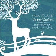 Christmas Deer Greeting