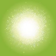 Spring Trees Branches Sunburst Background