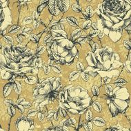 Rose pattern beige N2