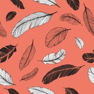 Feathers pattern N20