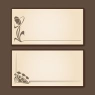 Vector set of vintage labels N3
