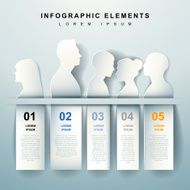 abstract outline infographics N2