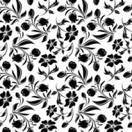 Seamless floral pattern vector illustration N34