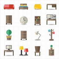 Home and office furniture interiors