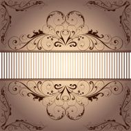Floral frame background