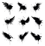 ornate wing splatter II