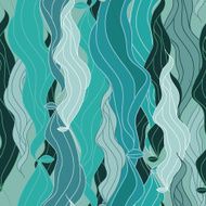 Seaweed forest background