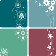 Floral cards N5