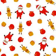 Seamless Christmas pattern N80