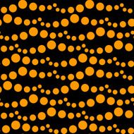 Abstract geometric seamless pattern with circles N14