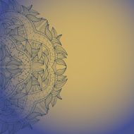 Background with lace ornament N11