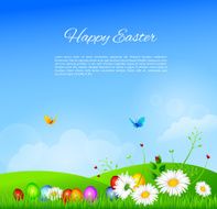 Easter design template N30