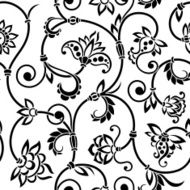 Vector ornamental seamless background N4