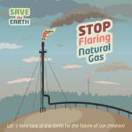 Stop flaring and venting natural gas