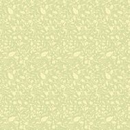 floral ornament yellow and pale green