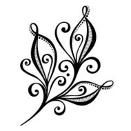 Beautiful Decorative Bud (Vector) N5