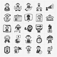 doodle people icons N3