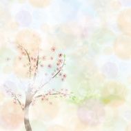 Abstract spring floral background N14
