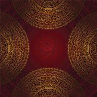 Vintage background with lace ornament